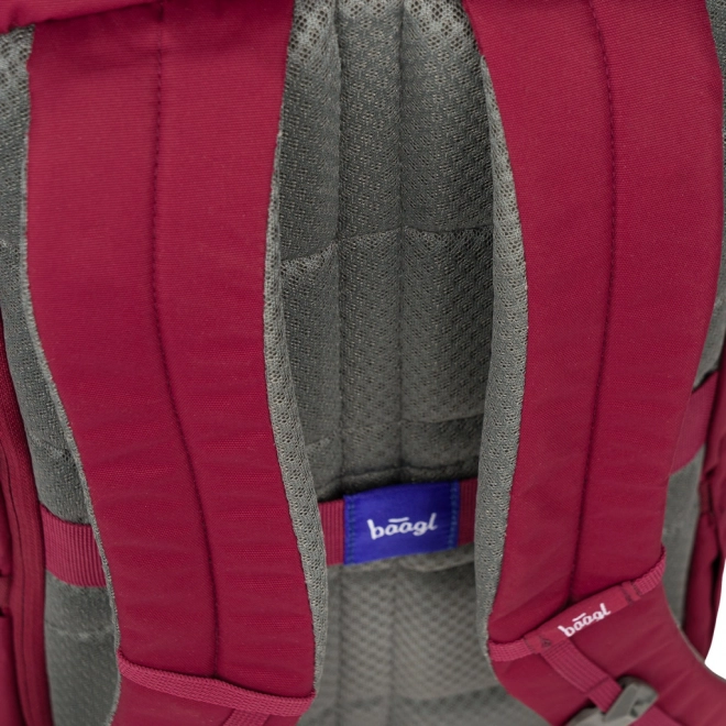 Baagl rucsac Roll burgundy GRS