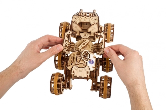 puzzle mecanic 3d din lemn mars rover