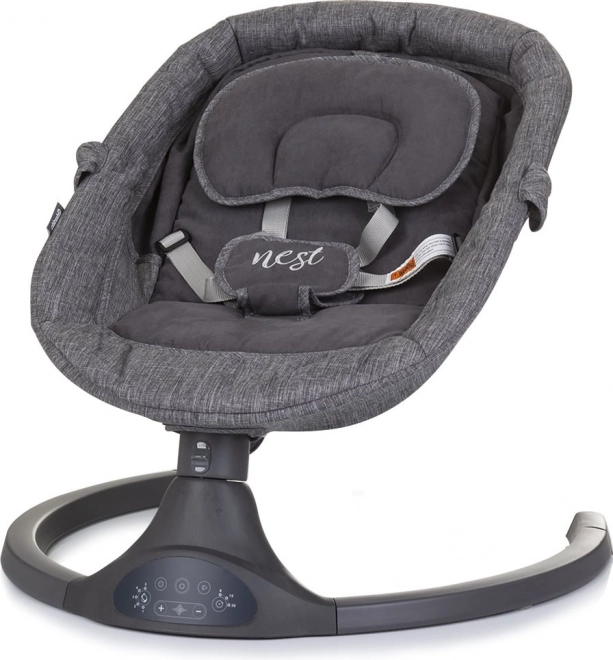Leagăn electric Chipolino Nest granit