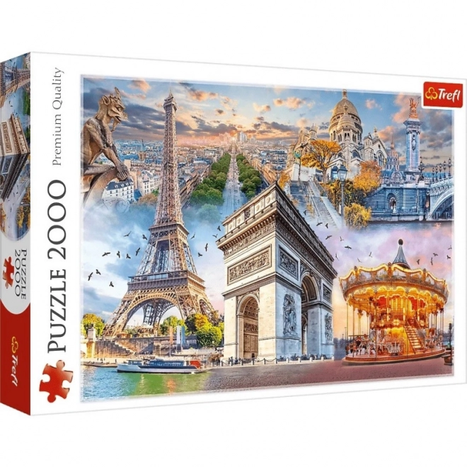 Puzzle Weekend la Paris 2000 piese