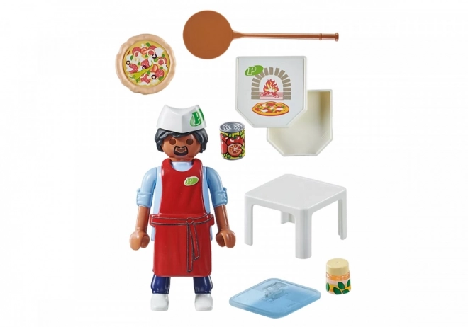 Figurină Playmobil Special Plus Bucătar de Pizza