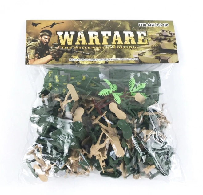 Set soldați de jucărie 100 piese