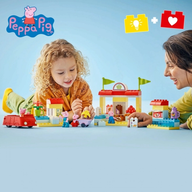 Peppa și supermarketul - LEGO DUPLO