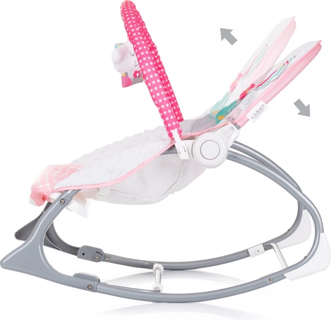 Balansoar pentru copii Chipolino Melody Pink