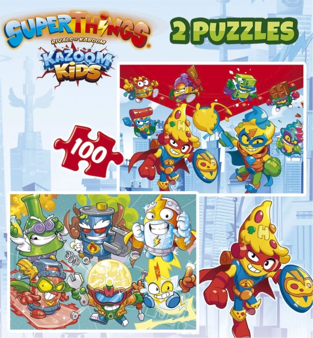 Puzzle Educa Superthings