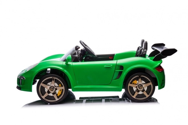 Mașină electrică verde 4x4 pentru copii