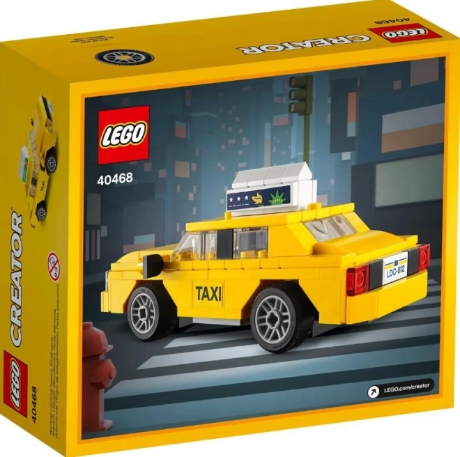 LEGO Creator 40468 Taxi galben