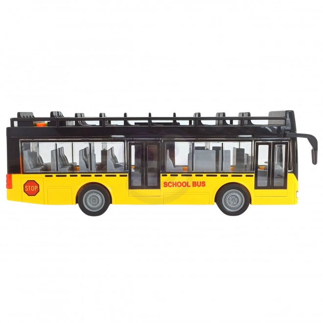 Autobuz WOOPIE cu lumini și uși care se deschid