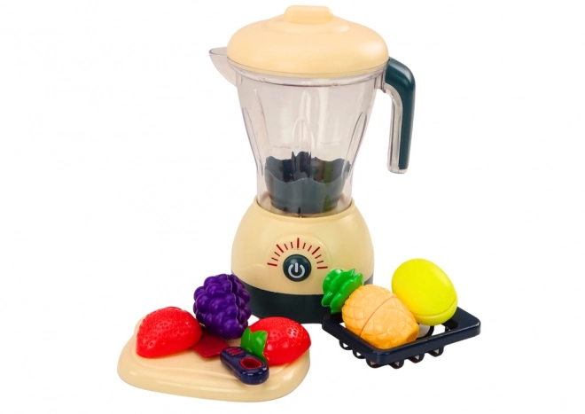 Set blender electric cu fructe pentru feliere cu lumini și sunete