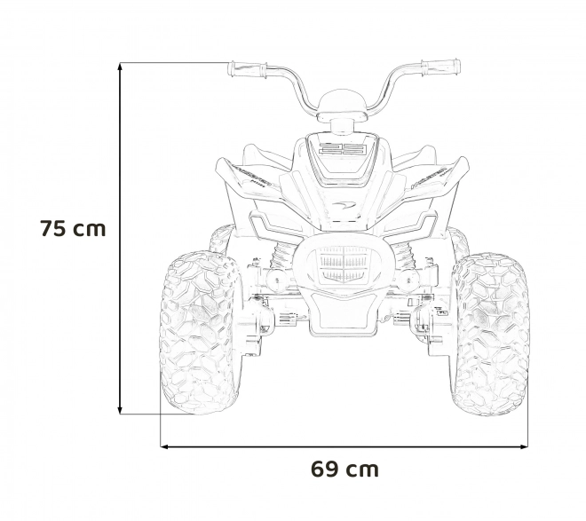 Mclaren Racing MCL 35 ATV portocaliu