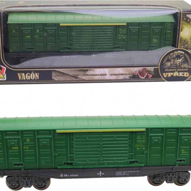 Vagon verde acoperit 25 cm