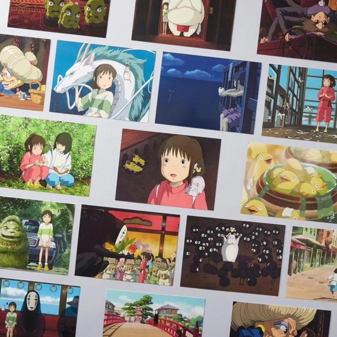 Călătoria Spirited Away set de 30 de vederi