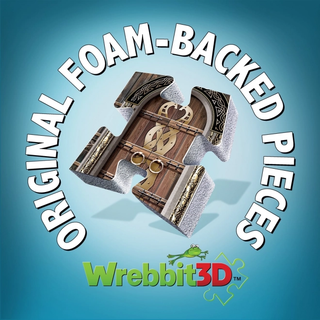 Puzzle 3D Sala de Aur Edoras din Stăpânul Inelelor 445 de piese