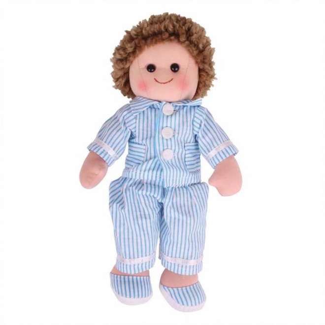 Păpușă din pânză Arthur de la Bigjigs Toys 34 cm