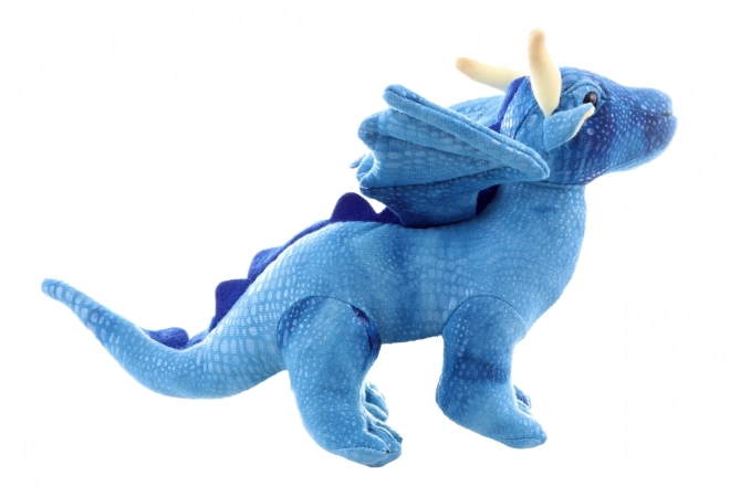 Dragon de pluș albastru eco-friendly