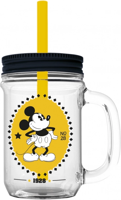 Pahar din plastic Mickey 690 ml
