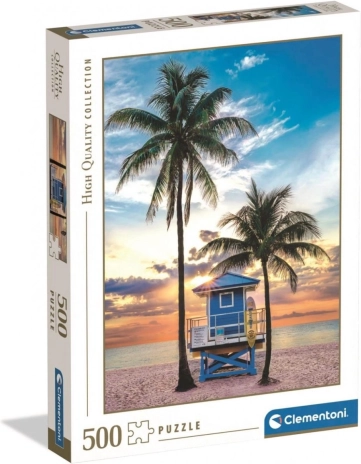 Puzzle 500 piese CLEMENTONI Miami Beach, Florida