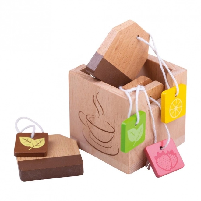 Set pliculețe de ceai Bigjigs Toys