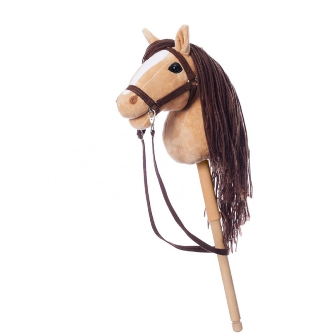 Cal pe băț Hobby Horse bej