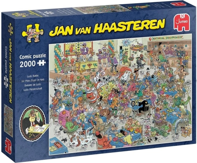 Puzzle JUMBO Nu te supăra omule bătălie 2000 de piese