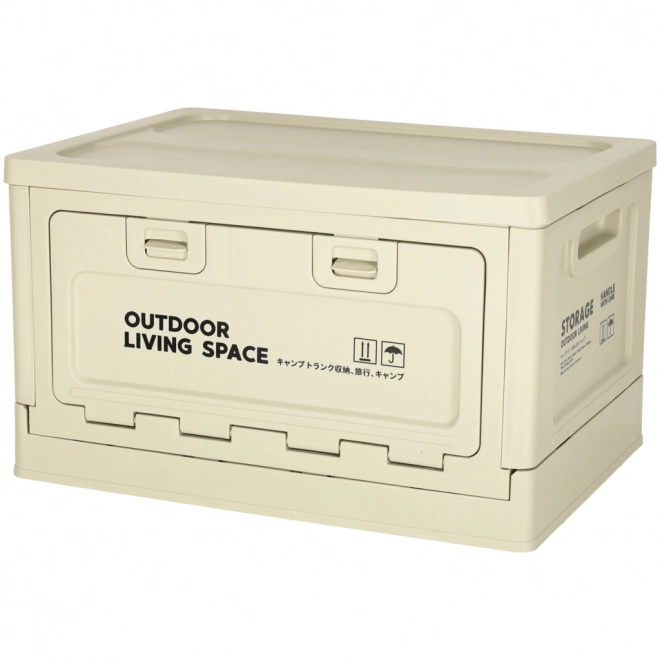 Cutie de depozitare camping 25L gri deschis