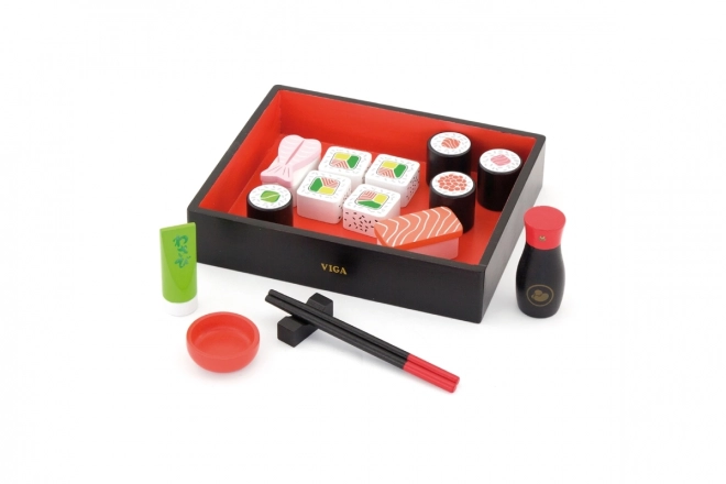 Set lemn Sushi