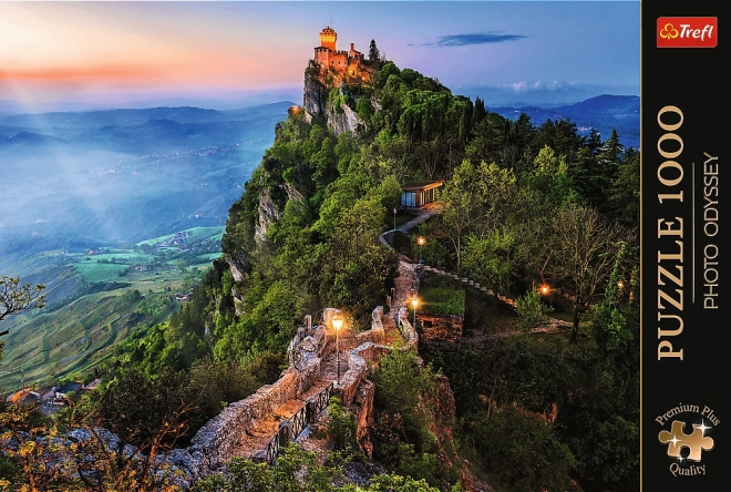 Puzzle Trefl foto odisee: La Cesta San Marino 1000 piese