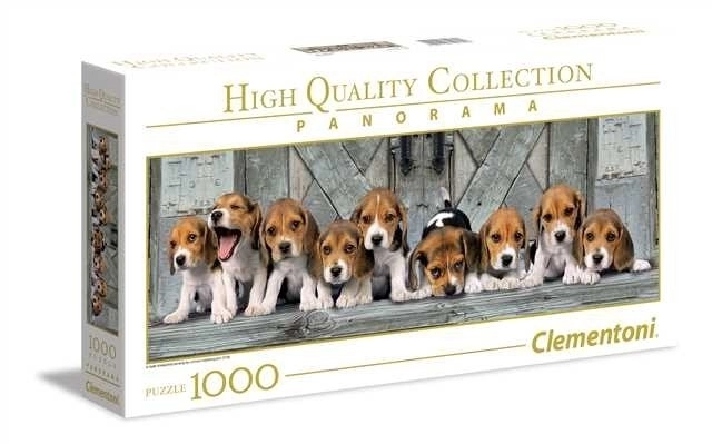 Puzzle panoramic 1000 Clementoni Beagle