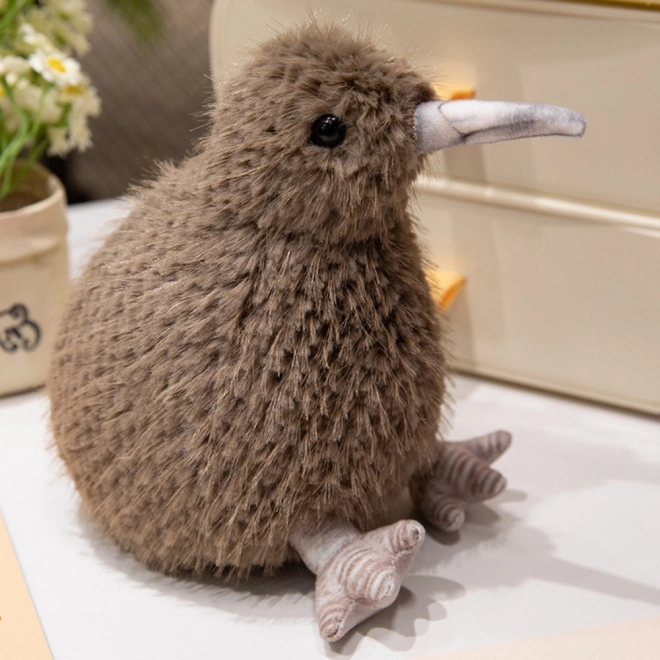 Plus de jucărie Kiwi plus bej închis 21cm