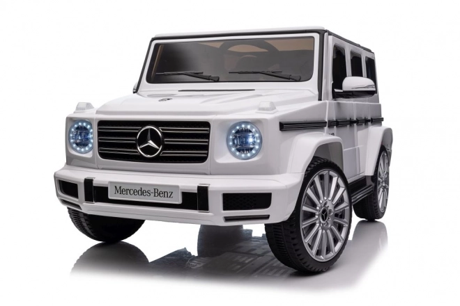 Vehicul electric Mercedes G500 alb 4x4 – Alb