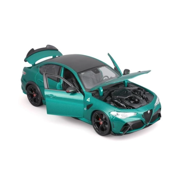 Mașină de jucărie Bburago 1:18 Alfa Romeo Giulia GTA verde metalizat