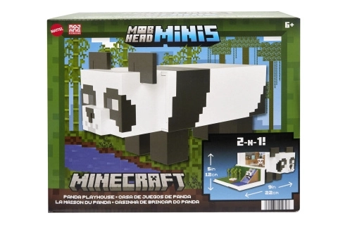 Set Figurine Minecraft Casa De Joacă A Pandelor