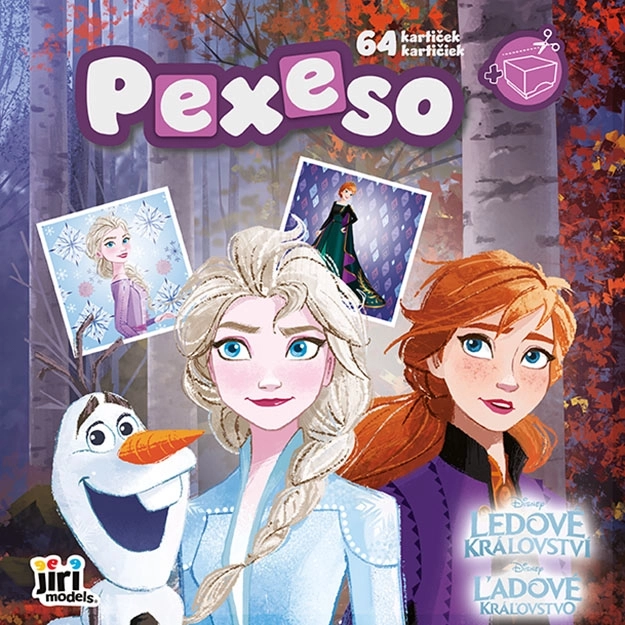 Pexeso în caietul Împărăția Înghețată