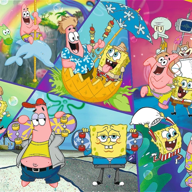 Puzzle SpongeBob în Bikini Bottom 300 piese