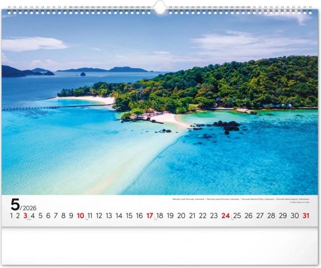 Calendar de perete Marea 2026