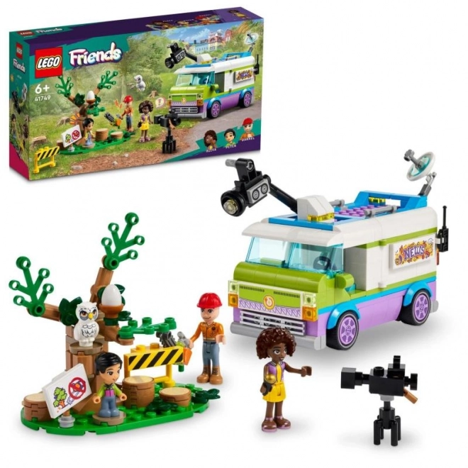 Camionul jurnalist LEGO Friends