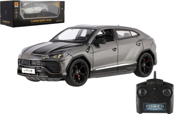 mașină RC Lamborghini Urus 1:24 cu LED-uri, 2,4 GHz