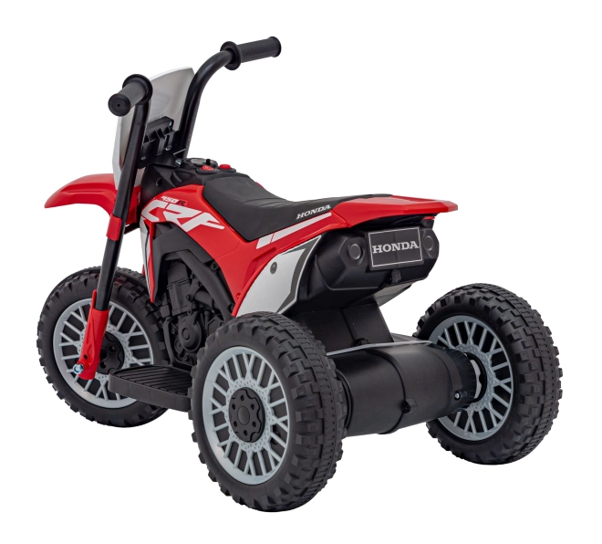 Motocicletă electrică copii Honda CRF 450R roșie cu 3 roți – Roșu