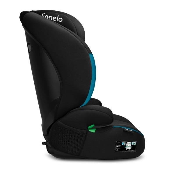Fotel auto lionelo lars i-size verde turcoaz