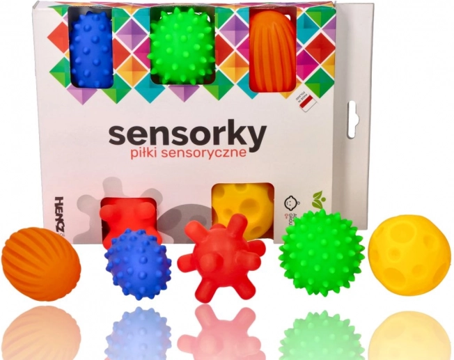 Mingi senzoriale Sensorky – set 5 buc