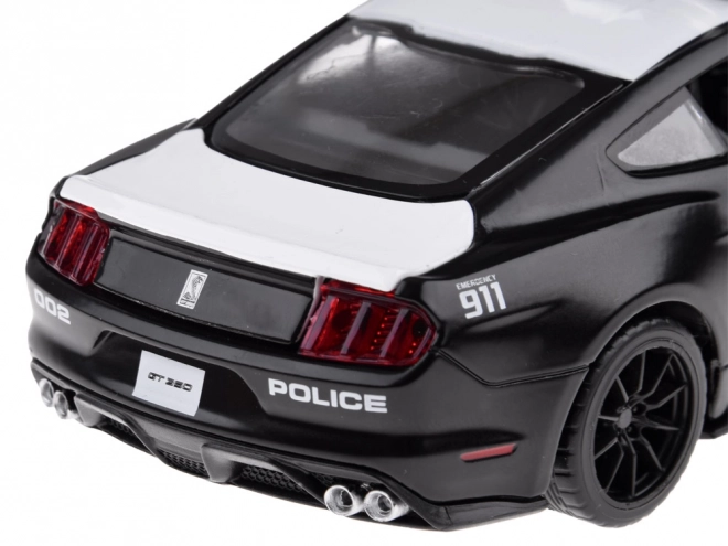 Mașinuță metalică de poliție Ford Shelby GT350 scara 1:32