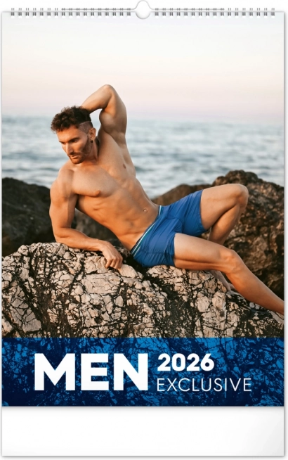 Calendar de perete Bărbați Exclusive 2026