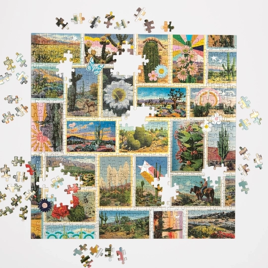 Puzzle Colorată deșert 500 piese