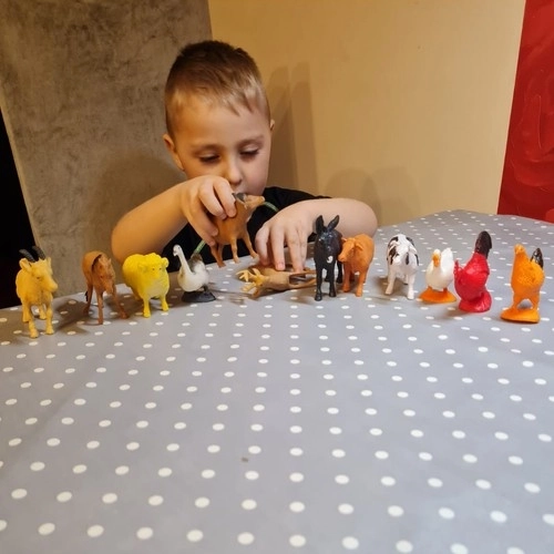 Animale la fermă - set de figurine Kruzzel