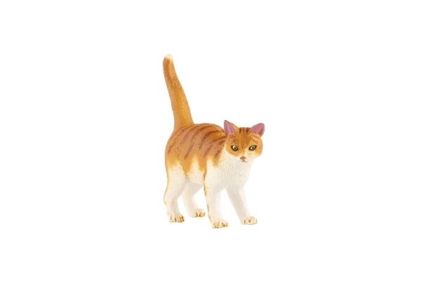 Pisică domestica din plastic 6cm în pachet