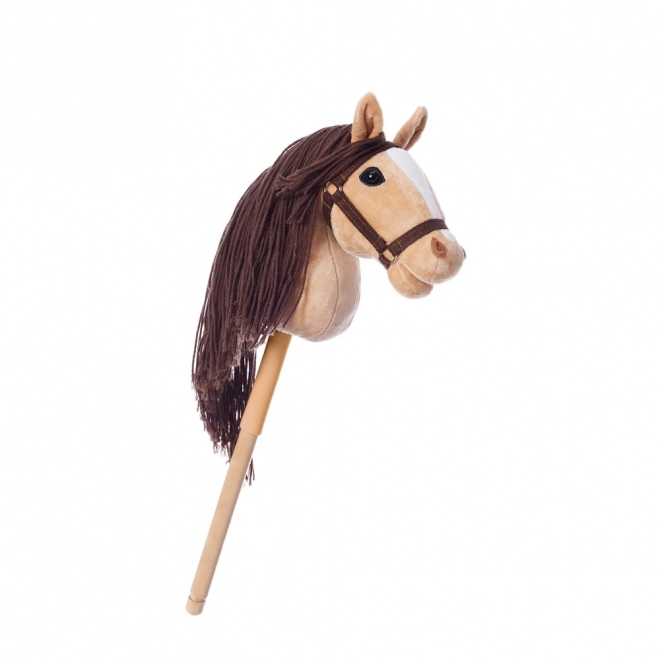 Cal pe băț Hobby Horse bej