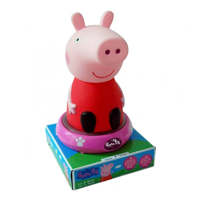Lampa de noapte cu figurina Peppa Pig