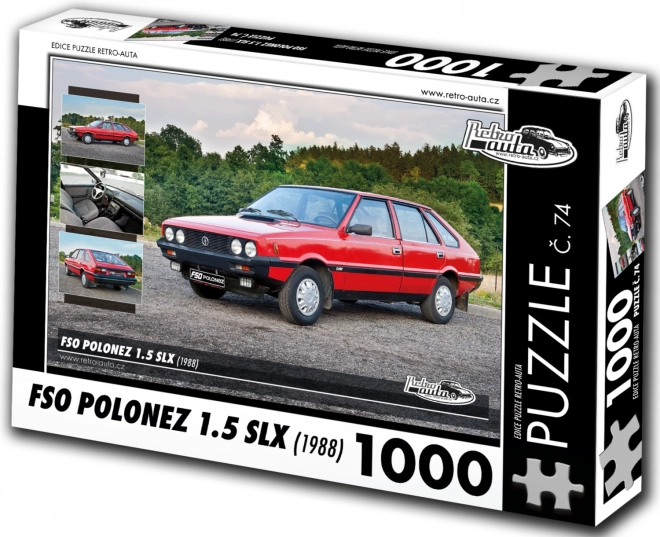 Puzzle Retro-Auta FSO Polonez 1988