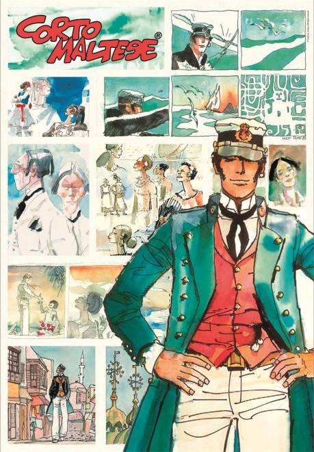 Puzzle 1000 piese Compact Corto Maltese