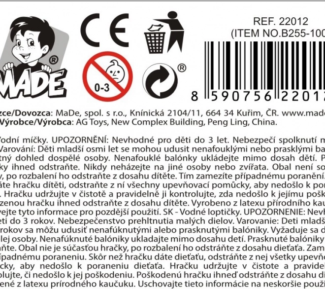 Bombe de apă pentru distracție în aer liber